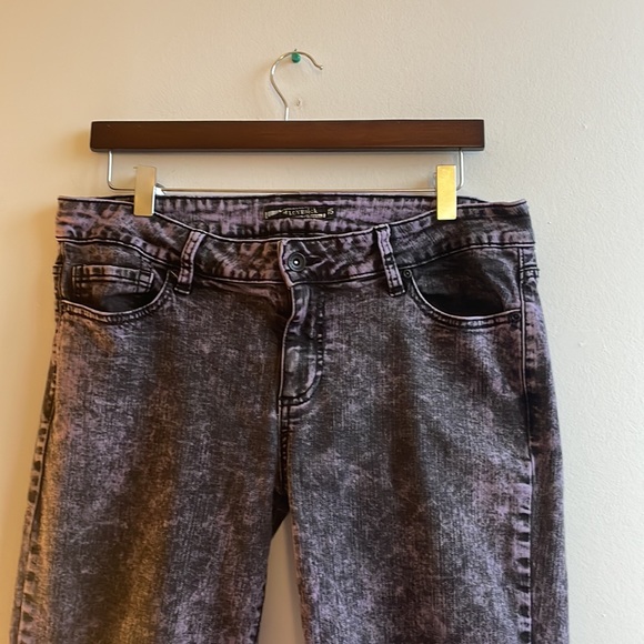 Purple Skinny Jeans Size 15 Lovesick - Picture 3 of 10